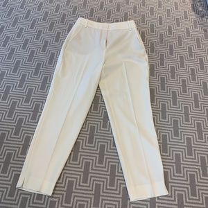 White Zara Suit Pants Trousers